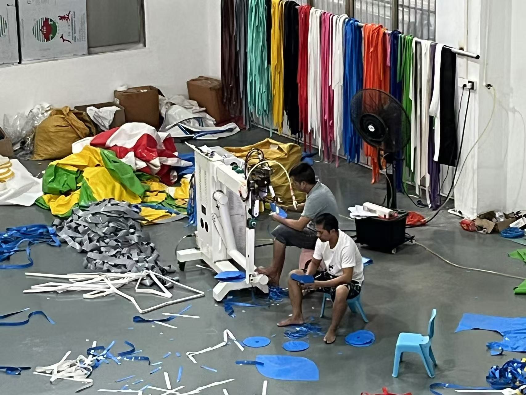Guangzhou Kule Amusement Equipment Co.,Ltd fabriek productielijn