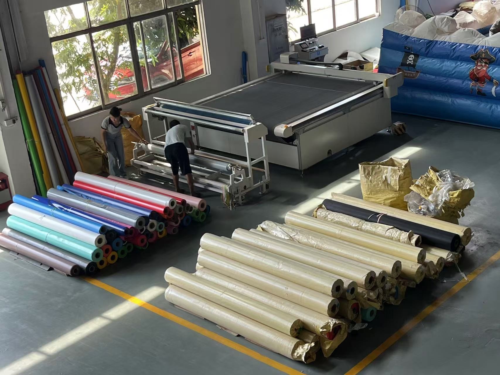 Guangzhou Kule Amusement Equipment Co.,Ltd fabriek productielijn