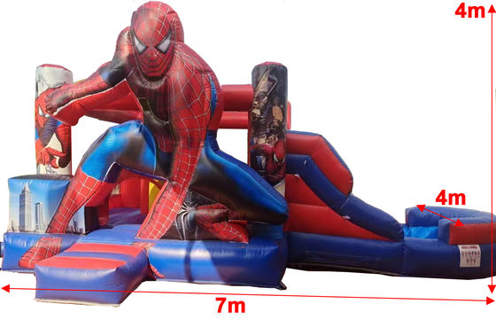 Gepersonaliseerd Outdoor/Indoor Spider Man Bounce House Springkasteel