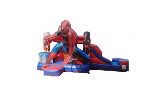 Gepersonaliseerd Outdoor/Indoor Spider Man Bounce House Springkasteel