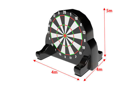 Giant Soccer Dart opblaasbare spelletjes voor Indoor Outdoor Playground Park