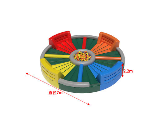 Multi-Color Hungry Hippos opblaasbare spelletjes op maat voor volwassenen Tiener