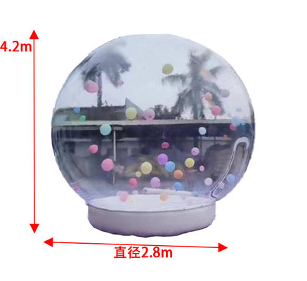PVC opblaasbare ballon bubbelhuis transparant voor mooie fotografie