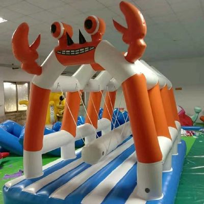 Indoor Outdoor Playground Opblaasbare Spelen Krab Swing Voor Kinderen