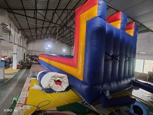 Opblaasbare Bungee Run Challenge Games Interactief Spelsysteem