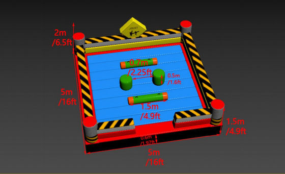 Indoor Outdoor opblaasbaar jousting spel speeltuin Sport voor tieners
