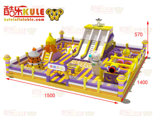 Rocky Alien pretpark opblaasbaar opblaasbaar springkasteel te koop