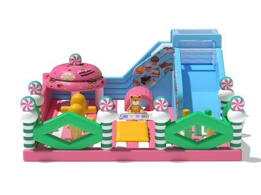 Candy Park Magic opblaasbaar kasteel springhuis voor kinderen