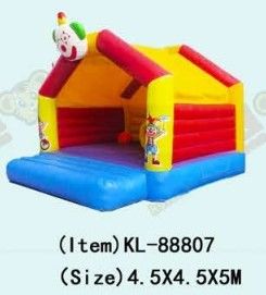 Commercieel opblaasbaar clown springkasteel voor kinderen