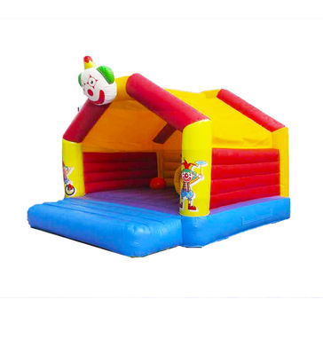 Commercieel opblaasbaar clown springkasteel voor kinderen