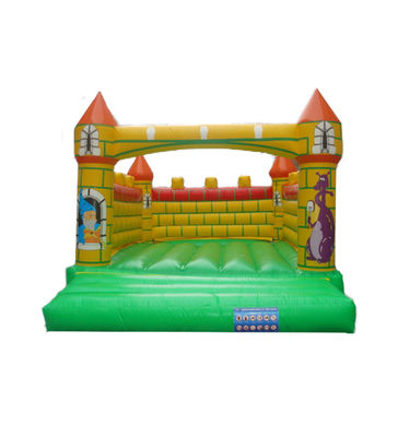 Vrouwtje opblaasbare ronde cirkel obstakels cursus Bouncy Castle Insect thematisch