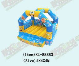 Opblaasbaar SpongeBob Springhuis Kleine grootte voor kinderen