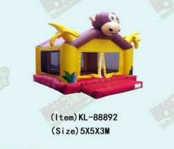 Commercieel opblaasbaar springkasteel 5*5*3m
