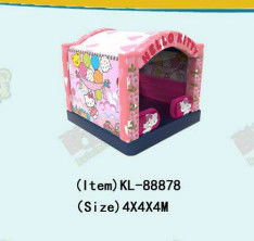 Hallo-Kitty opblaasbare kinderen kleine Bouncy Castle pretpark