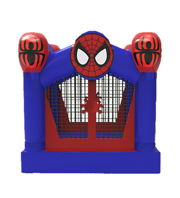 Spider-Man opblaasbaar kasteel uitsmijter kinder pretpark speeltuin