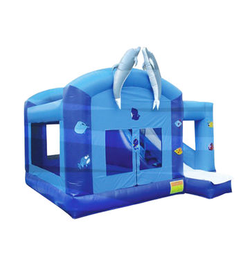 0.55mm PVC opblaasbare obstakels voor pretparken
