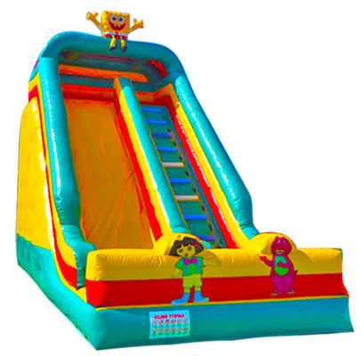 SpongeBob Kids Fun Park Opblaasbare glijbaan voor kinderen