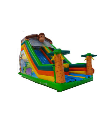 Fun Park opblaasbare bos aap dieren glijbaan te huur