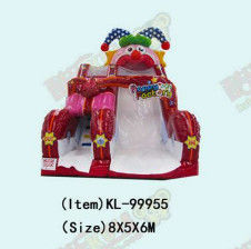 Clown thema Happy Joy Factory enorme opblaasbare glijbanen verhuren