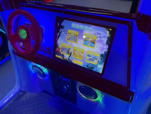 Met munten aangedreven rockingcars Dynamische muziek en vrolijke liederen voor kinderen