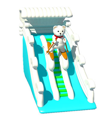 Clown opblaasbare glijbaan met olifant thema voor kinderen pretpark