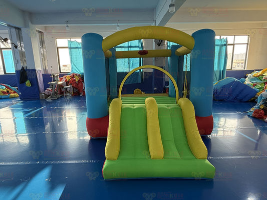 Polyester Oxford opblaasbare kleurrijke dia voor kinderen Speel en oefen binnen en buiten