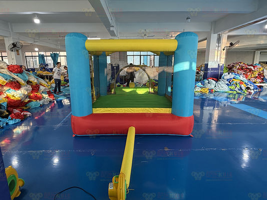 Polyester Oxford opblaasbare kleurrijke dia voor kinderen Speel en oefen binnen en buiten