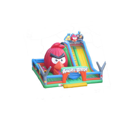 Kinderen pretpark opblaasbare Angry Bird Dieren glijbaan te huur