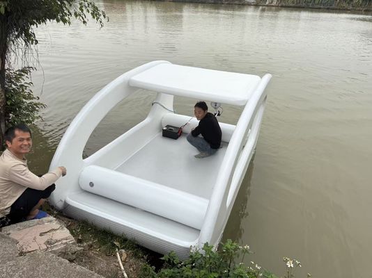 Draagbare opblaasbare pvc waterboot voor kinderen tiener Aldult familie buiten