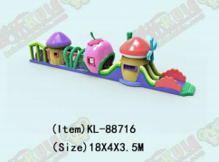 Fun Fruit - Shaped Kids' Play Set Kleurrijke tekenfilm Fruit Play Structure