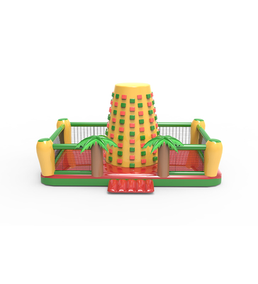 Opblaasbare Rotsklimmen: Een Leuk Buitenspeelparadijs Tropische Palmbomen