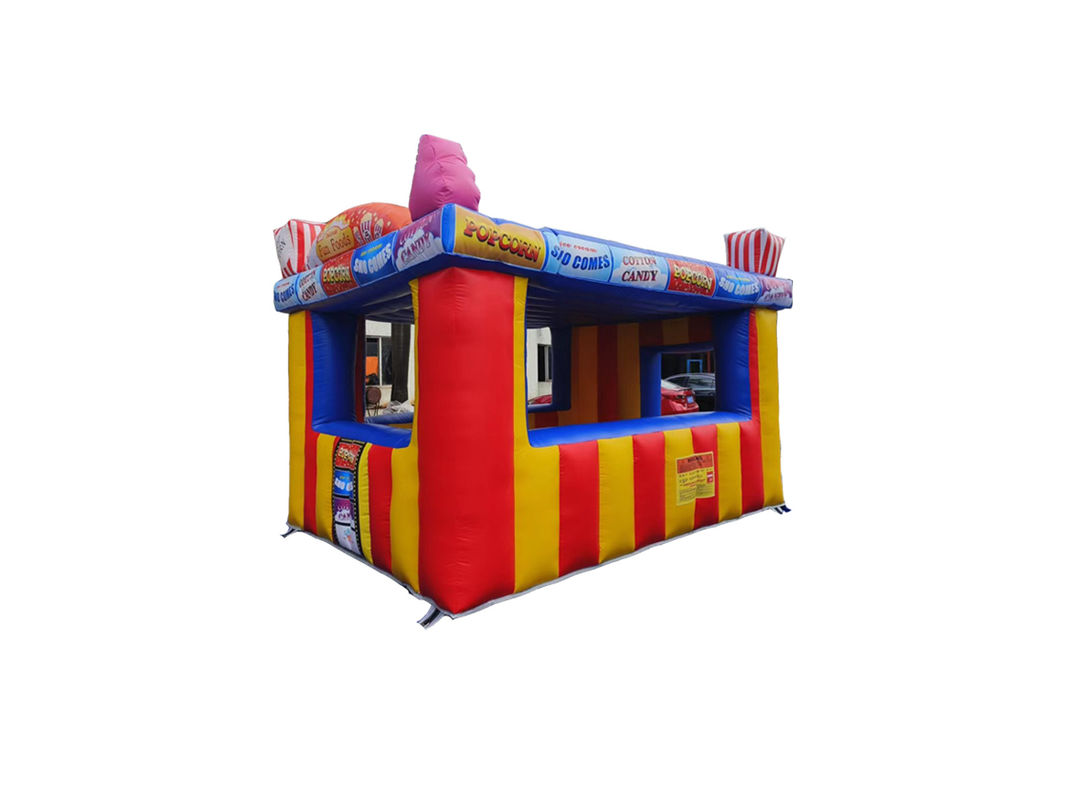 Opblaasbare snoepwinkel snoep ijs popcorn te koop