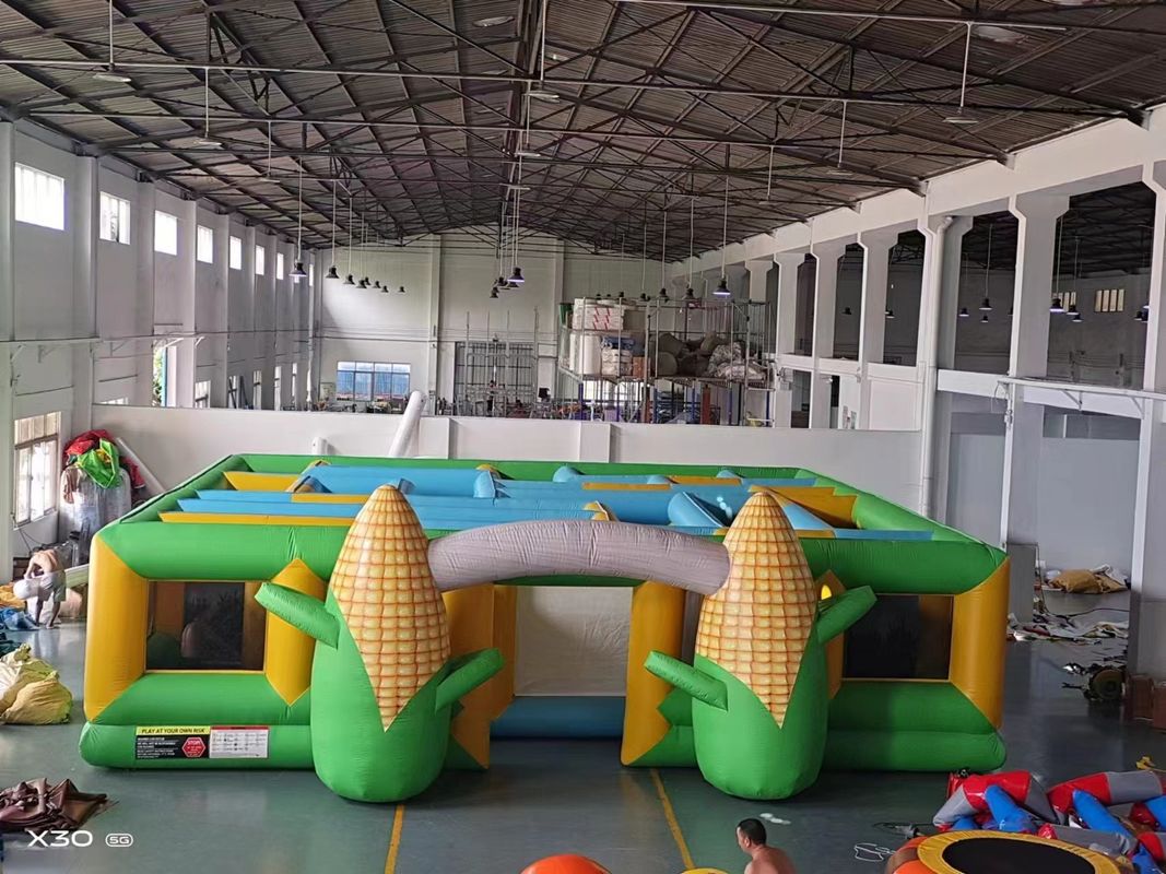 Popcorn Maze Buitenopblaasbare Spellen Grote grootte Voor volwassenen