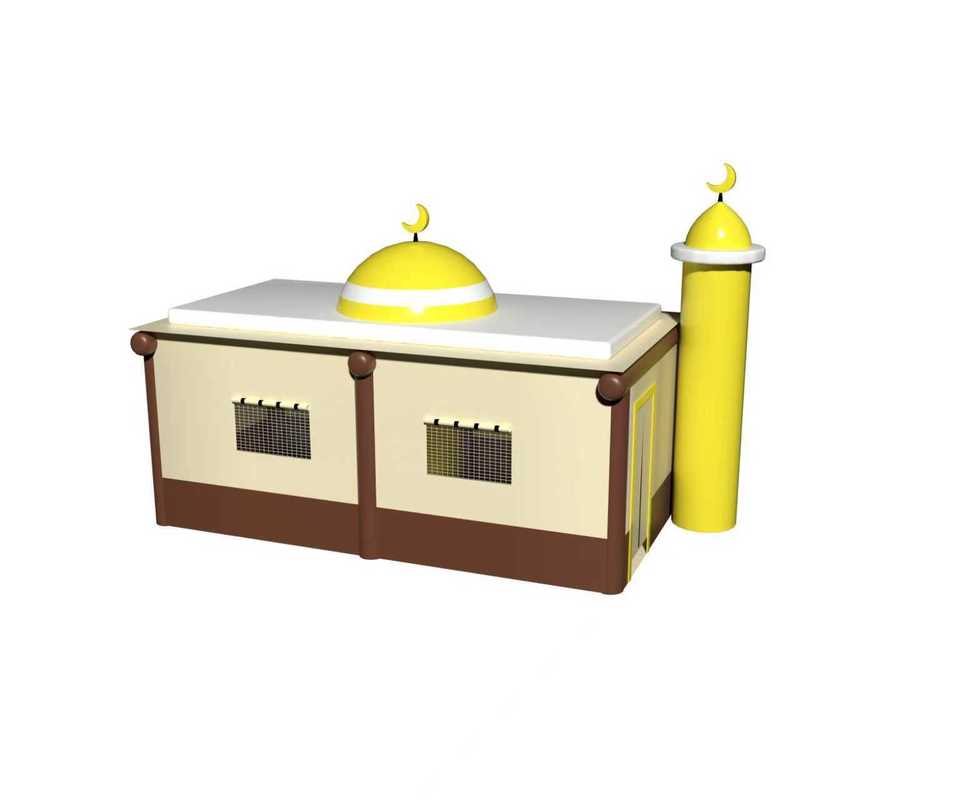 Religie Speler Ruimte Luchtopblaasbare buitentent Voor moslim