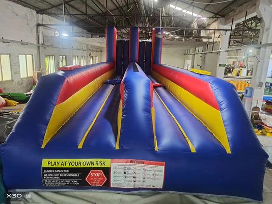 Opblaasbare Bungee Run Challenge Games Interactief Spelsysteem